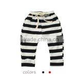 Hotsales! High Quality Infant 100 Cotton Girls Strip Baby Pants thumbnail-2