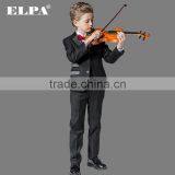 ELPA NXB0101 Formal Fancy Black 3 Piece Designer Boys Suits thumbnail-1