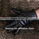 New Design Tunch Screen Function Men Leather Glove Fashion thumbnail-1