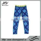 Wool Merino Snowflakes Kid's Long John Sports Underwear thumbnail-1