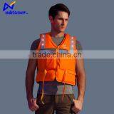 Kids LED Orange Life Preserver Lifejacket Inflatable Life Vest thumbnail-6