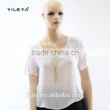 Hot Sale 100%polyester Light Transparent Sexy Chiffon Fabric for Blouse thumbnail-1