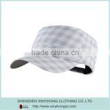 Top Quality Fashion Checked Pattern Golf Caps With Adjustable Hook&loop thumbnail-2