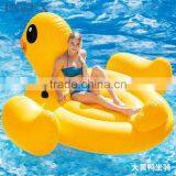 INTEX Yellow Duck Ride-on Mega Yellow Duck Island Water Sports Goods