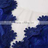 Fashion Deep V Neck Backless Maxi Long Dresses Lace Sexy Women Prom Dress for Sale thumbnail-4