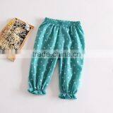 Wholesale 2017 Summer Pure Color Children Casual Beach Pants Anti-mosquito Pants thumbnail-2