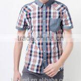 2014 Wholesale Latest Design Egyptian Cotton Italian Jeans Men Shirt From Express thumbnail-1