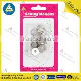 Different Sizes Custom Packing Cheap Metal Button Collar Extenders With Pit on Surface for Quick Fitting