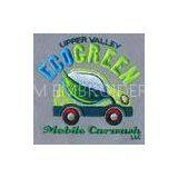 OEM nine colors professional embroidery digitizing logo on pique, 3.0 inch w