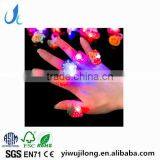 Holiday Led Finger Ring Birthday Party Flashing Flashing Led Lights thumbnail-1