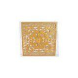 Mortar Resistant Aluminum Wall Panels / Art Flowers Carved Decoration Panel thumbnail-1