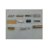 Decorative Stamping Customized Name Plates Metal Sticker Logo