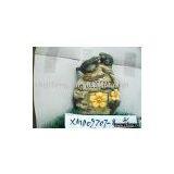 Ceramic Bird and Stone thumbnail-1