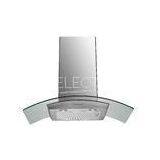 Glass 600cfm European Range Hood Wall Mounted Aluminum Filter 6