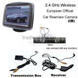 3.5 Inch Monitor 2.4GHz Wireless Reverse Camera And Parking Sensor
