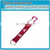 Fashion Short Strap Lanyard With Special Climbing Hook