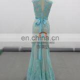 Turquoise Mermaid Homecoming Dresses HMY-D296 Floor Length Prom Free Prom Dresses thumbnail-5