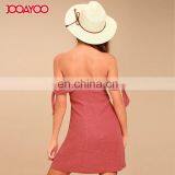Woman Sexy Clothing off Shoulder Fashion Short Ladies Dress Summer Mini Dress thumbnail-4