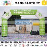 Giant PVC Advertising Inflatable Finish Line Arch With Logo Printing Customized Made thumbnail-1
