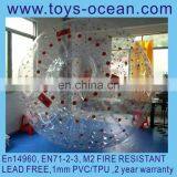 DIA 3m TPU Clear Color Inflatable Body Zorb Ball thumbnail-2