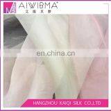 Plain Dyed/solid 100 Pure Silk Organza Fabric Silk Organza Supplier for Wedding Bridal Dress,cloth,ball Gown