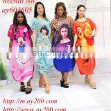 Factory Customized Women New Short Sleeve Casual One Piece Dress Chiffon Dresses thumbnail-5