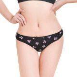 Yun Meng Ni Sexy Underwear Hipster Women Flower Printing Thongs Gtring Ultra Comfortable Cotton Panties thumbnail-1
