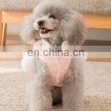 Wholesale Small Dog Pet Cat Winter Clothes Waistcoat Rabbit Flannel Overcoat thumbnail-2