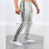 DiZNEW OEM USA Brand 94% Polyester 6% Elastane Track Pants With Stripe