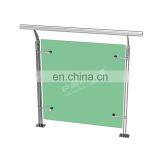 Top Grade Tempered Glass Balustrade Balcony Glass Railing thumbnail-5