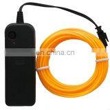 9.6ft 3m 2.3mm Super Bright EL Wire Lighting Glow Cable, Flexible Neon Rope thumbnail-3