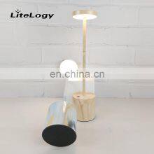 Customizable Idea Home Decoration Hotel Light Decorative Led Table Light Restaurant Table Lamps Rechargeable