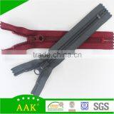 5#Csutom Stopper Close End Auto Lock Nylon Zipper thumbnail-1