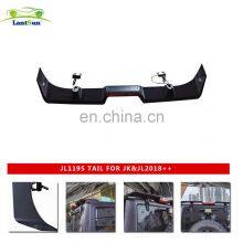 J367 Tailplane Car Spoiler ABS Auto Parts High Repurchase Rate ABS Mid Spoiler And Rear Roof Spoiler For Jeep W Rangler JK 07-17 thumbnail-4