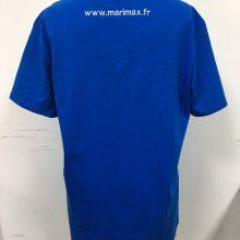 Ladies' 95%cotton 5%spandex V Neck T Shirt thumbnail-2