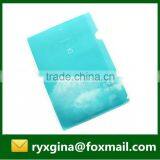 Custom Full Printing L Shape Plastic Expandable File Folders