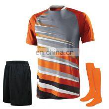 Fine Quality Professional Design Fashionable Soccer Uniform Custom Printed Hot Price Top Selling Soccer Uniform thumbnail-4