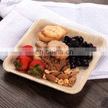 Romantic Disposable Biodegradable Areca Palm Leaf Wooden Bamboo Plate for Party thumbnail-5