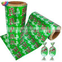 Customized Colored Luxury Coffee Candy Packing Aluminum Seal Foil Chocolate Wrapping Paper for Food Packaging