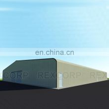 Steel Large Modern Warehouse Workshop Manufacturing Plant Storage Warehouse with Conference Room