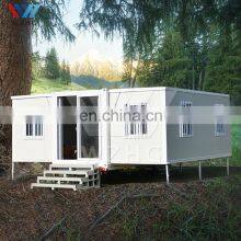 Expandable Container House Portable Cabin Prefabricated Eps Sandwich Container Home Portable 20ft 40ft Graphic Design Modern WZH