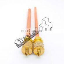 1/4 Copper Access Valve for Refrigeration Air Conditioning Gas Charging Valve thumbnail-2