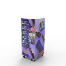 Fashion Style Self-service Customized Sticker Smart Mini Vending Machine For Eyelashes Beauty Products