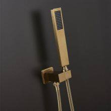 Shower Set Wall Mounted Ultra Thin Rainfall Showerhead 20x20cm Sanitary Shower System thumbnail-5