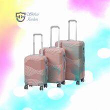 Wholesale Customized ABS PC Hard Shell 20/24/28 Inch Printed Luggage Luxury Design Travel Bags Suitcase Set 3PCS thumbnail-2