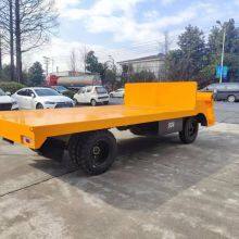 10-ton Battery-powered Flatbed Truck Without a Cab for Use in Large Machinery Factories thumbnail-5