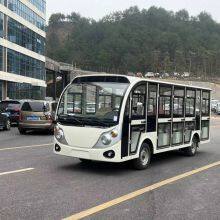 Powerful 14-seater Enclosed Gasoline Sightseeing Vehicle With Gasoline Engine, Suitable for Mountain Scenic Areas and Long-distance Shuttle thumbnail-2