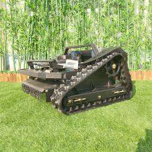 Industrial Petrol Cordless 0~6km/h Radio Control Electric Slope Mower With Rubber Track thumbnail-3