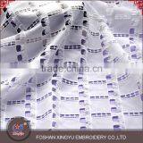 New Design Regular Square Shape Embroidery Water Soluble Fabric Chemical Lace thumbnail-4