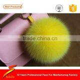 STABILE Customized Fur Hat Patterns Raccoon Pompom Blue Fur Ball thumbnail-4